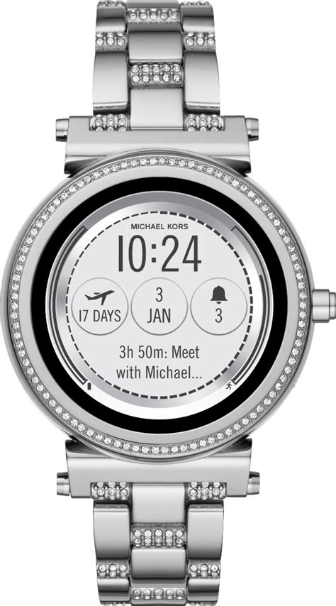 michael kors sofie smartwatch silver